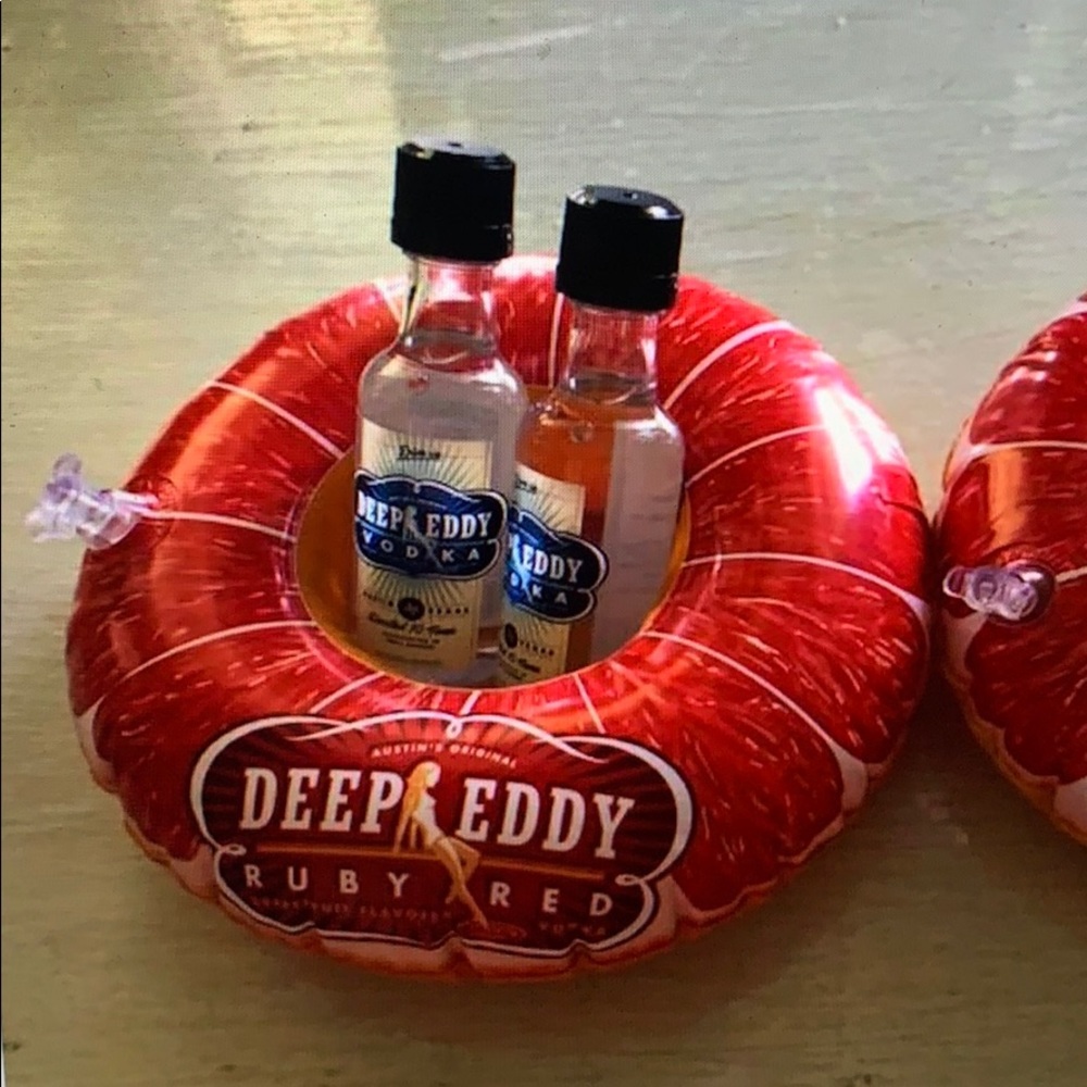 STOCKING STUFFER Deep Eddy Drink Holder Inflatable